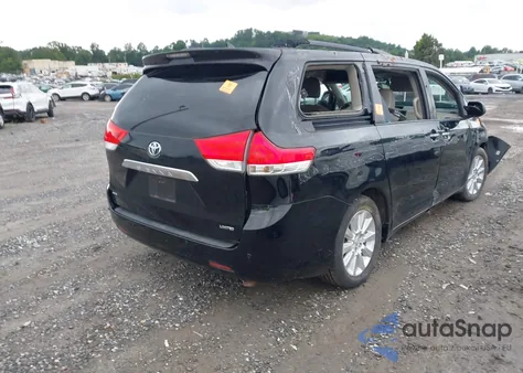 2011 Toyota Sienna Limited from USA, damaged, VIN 5TDDK3DC5BS010654